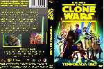 carátula dvd de Star Wars - The Clone Wars - Temporada 01 - Custom - V2