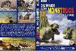 carátula dvd de Bbc - Caminando Con Monstruos - Custom - V2