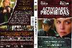 carátula dvd de Actividades Prohibidas - Region 4