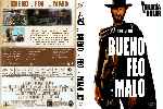 cartula dvd de El Bueno El Feo Y El Malo - La Trilogia Del Dolar - Custom
