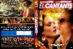 carátula dvd de El Cantante - Custom - V3