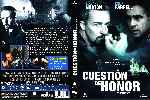carátula dvd de Cuestion De Honor - 2008
