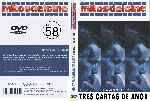 carátula dvd de Tres Cartas De Amor - Custom