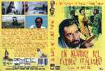 carátula dvd de En Nombre Del Pueblo Italiano