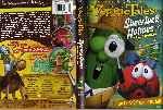 carátula dvd de Veggietales - Sheerluck Holmes Y La Regla Dorada - Custom