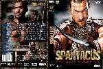 carátula dvd de Spartacus - Temporada 01 - Sangre Y Arena - Custom