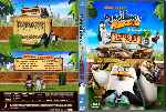 carátula dvd de Los Pinguinos De Madagascar - Nuevo En El Zoo - Custom