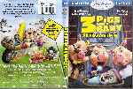 carátula dvd de 3 Cerditos Y Un Bebe - Custom
