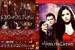 carátula dvd de The Vampire Diaries - Temporada 01 - Custom 