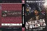 carátula dvd de America Violenta - Custom