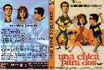 carátula dvd de Una Chica Para Dos - Custom