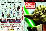 carátula dvd de Star Wars - The Clone Wars - Temporada 02 - Custom - V2