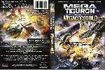 carátula dvd de Mega Tiburon Versus Megacocodrilo - Custom