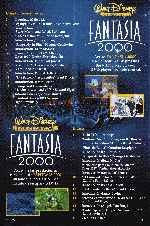 carátula dvd de Fantasia 2000 - Clasicos Disney - Inlay