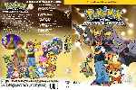 carátula dvd de Pokemon - Temporada 11 - Dimension De Batalla - Volumen 01 - Custom
