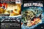 carátula dvd de Mega Pirana - Custom