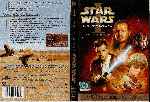 cartula dvd de Star Wars I - La Amenaza Fantasma - Region 4 - V3