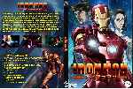 carátula dvd de Iron Man - 2010 - Custom - V2