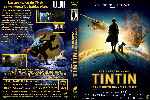 cartula dvd de Las Aventuras De Tintin - El Secreto Del Unicornio - 2011 - Custom