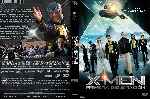 cartula dvd de X-men - Primera Generacion - Custom - V3