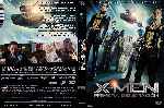 cartula dvd de X-men - Primera Generacion - Custom - V4