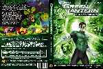 carátula dvd de Green Lantern - Caballeros Esmeralda - Custom
