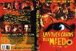 carátula dvd de Las Tres Caras Del Miedo - Custom - V5