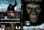 carátula dvd de El Origen Del Planeta De Los Simios - Custom - V3