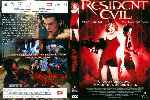 cartula dvd de Resident Evil