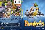 carátula dvd de Plumiferos - Aventuras Voladoras - Custom - V3