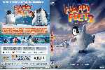cartula dvd de Happy Feet 2 - El Pinguino - Custom