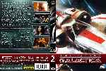 carátula dvd de Battlestar Galactica - Temporada 02 - Custom - V3