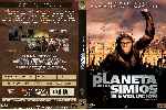 carátula dvd de El Planeta De Los Simios [r]evolucion - Custom - V4