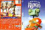carátula dvd de Rango - 2011