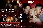 carátula dvd de True Blood - Sangre Fresca - Temporada 04 - Custom - V2