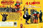 carátula dvd de 4 Lions - Custom