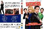 carátula dvd de Chuck - Temporada 04 - Custom - V2