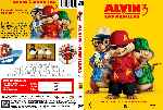 carátula dvd de Alvin Y Las Ardillas 3 - Custom