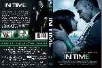 cartula dvd de In Time - Custom - V2