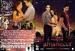 carátula dvd de La Saga Crepusculo - Amanecer - Parte 01 - Custom