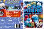 carátula dvd de Los Pitufos - Cuento De Navidad - Custom