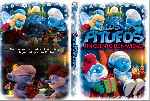 carátula dvd de Los Pitufos - Un Cuento De Navidad - Custom