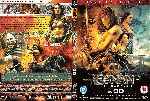carátula dvd de Conan El Barbaro - 2011 - Custom - V3