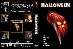 carátula dvd de Halloween 1 - Custom