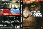 carátula dvd de El Origen Del Planeta De Los Simios - Pack