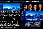 carátula dvd de La Ley Y El Orden - Intento Criminal - Temporada 01- Disco 01-02 - Custom