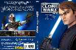 carátula dvd de Star Wars - The Clone Wars - Temporada 03 - Custom - V2