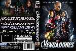 carátula dvd de Los Vengadores - 2012 - Custom - V02