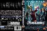 carátula dvd de Los Vengadores - 2012 - Custom - V03