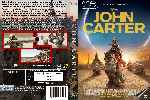 carátula dvd de John Carter - Custom - V2